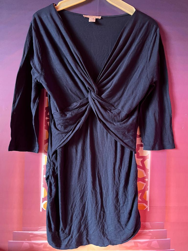 Blauwe tuniek 44 met mooie afwerking aan de voorkant 16,99€, Kleding | Dames, Anna Field, Blauw, Maat 42/44 (L), Ophalen of Verzenden