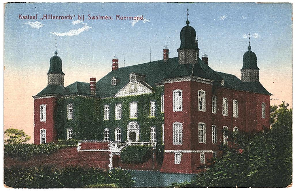 965655 Roermond Limburg Kasteel Hillenroeth bij Swalmen