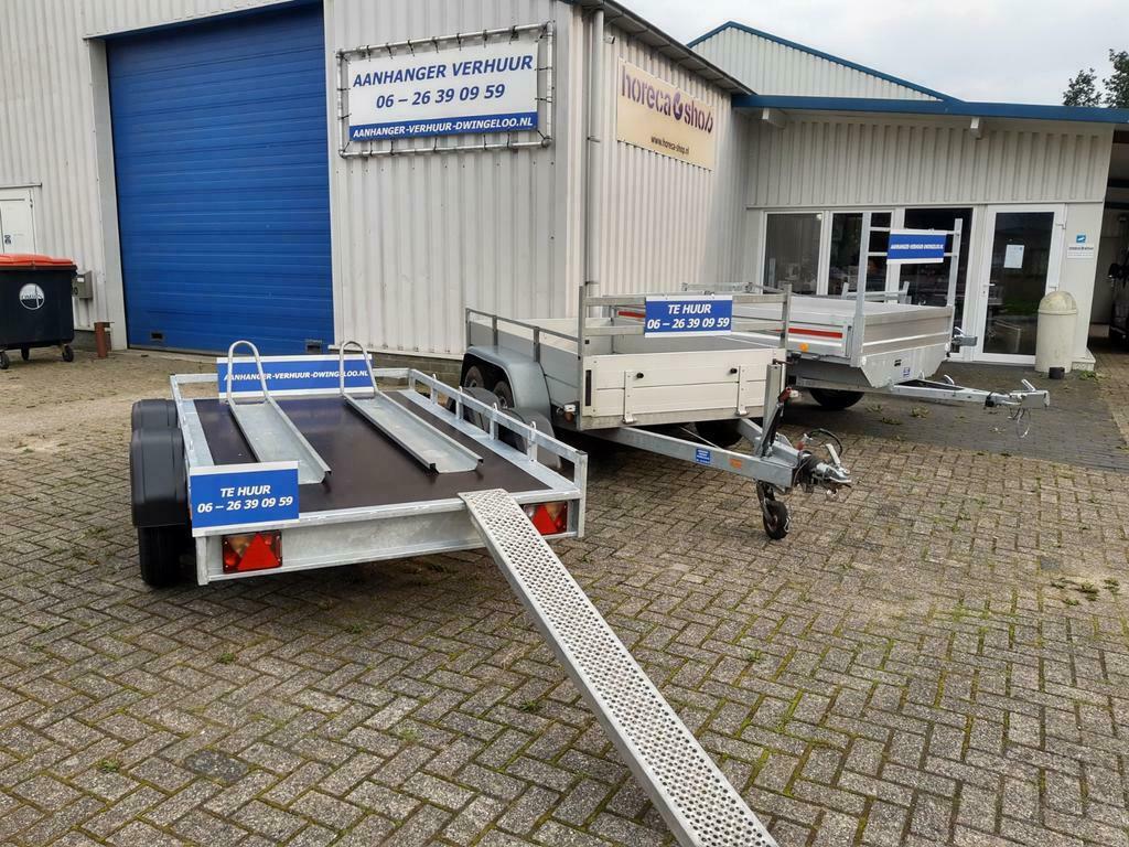 Aanhanger verhuur, Ophalen
