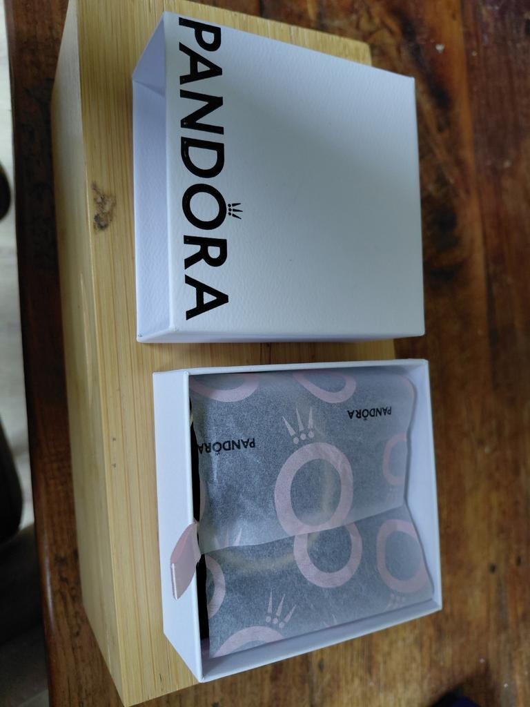 Pandora Armband met Strass, Sieraden, Tassen en Uiterlijk, Armbanden, Ophalen of Verzenden, Zo goed als nieuw, Goud, Zilver