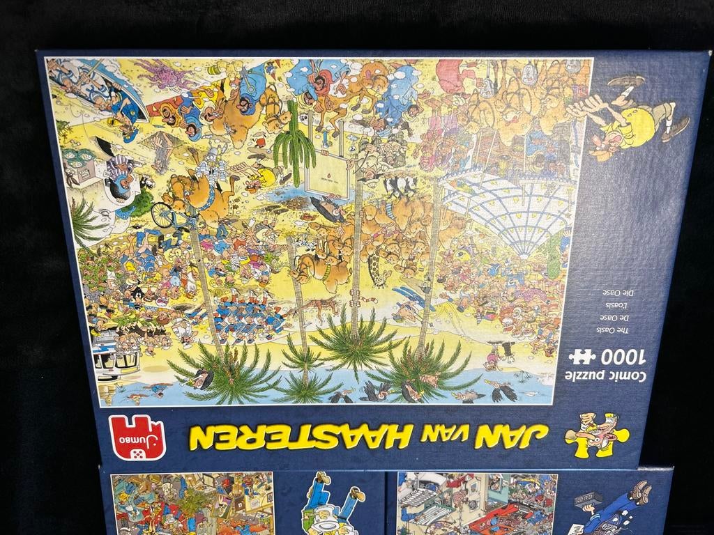 Jan van Haasteren Puzzel - Oasis 950 en 1000 stukjes, Ophalen of Verzenden, 500 t/m 1500 stukjes, Zo goed als nieuw, Legpuzzel