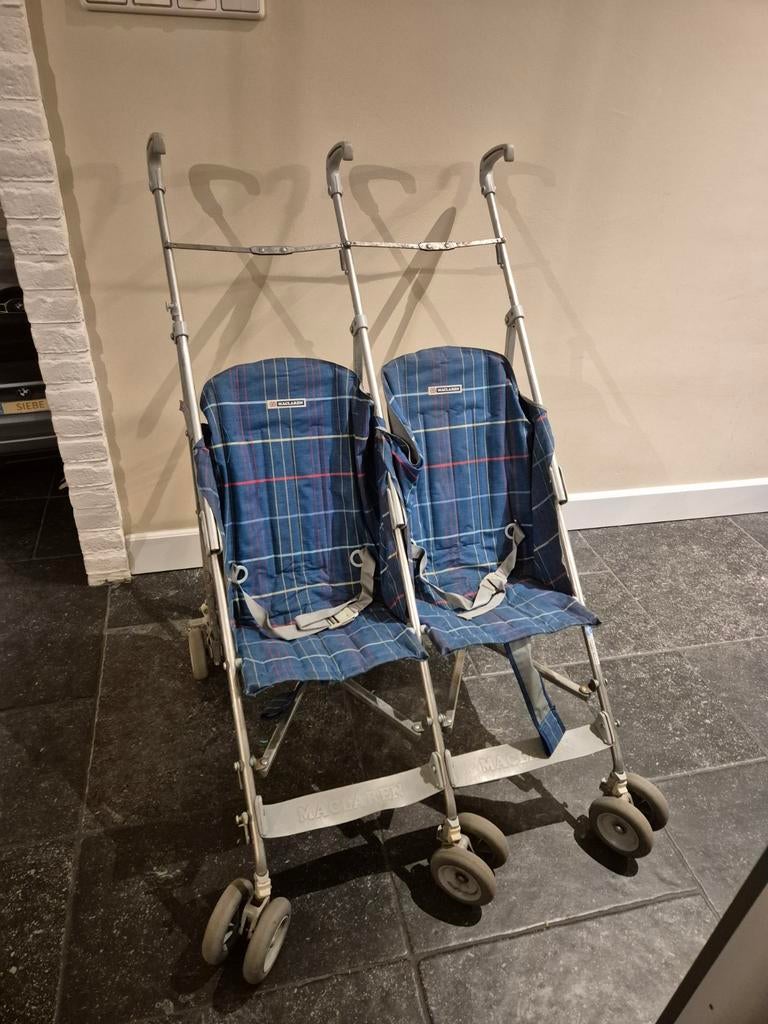 Compacte Duo Buggy / Tweelingbuggy Koelstra, Kinderen en Baby's, Kinderwagens en Combinaties, Gebruikt, Kinderwagen, Overige merken