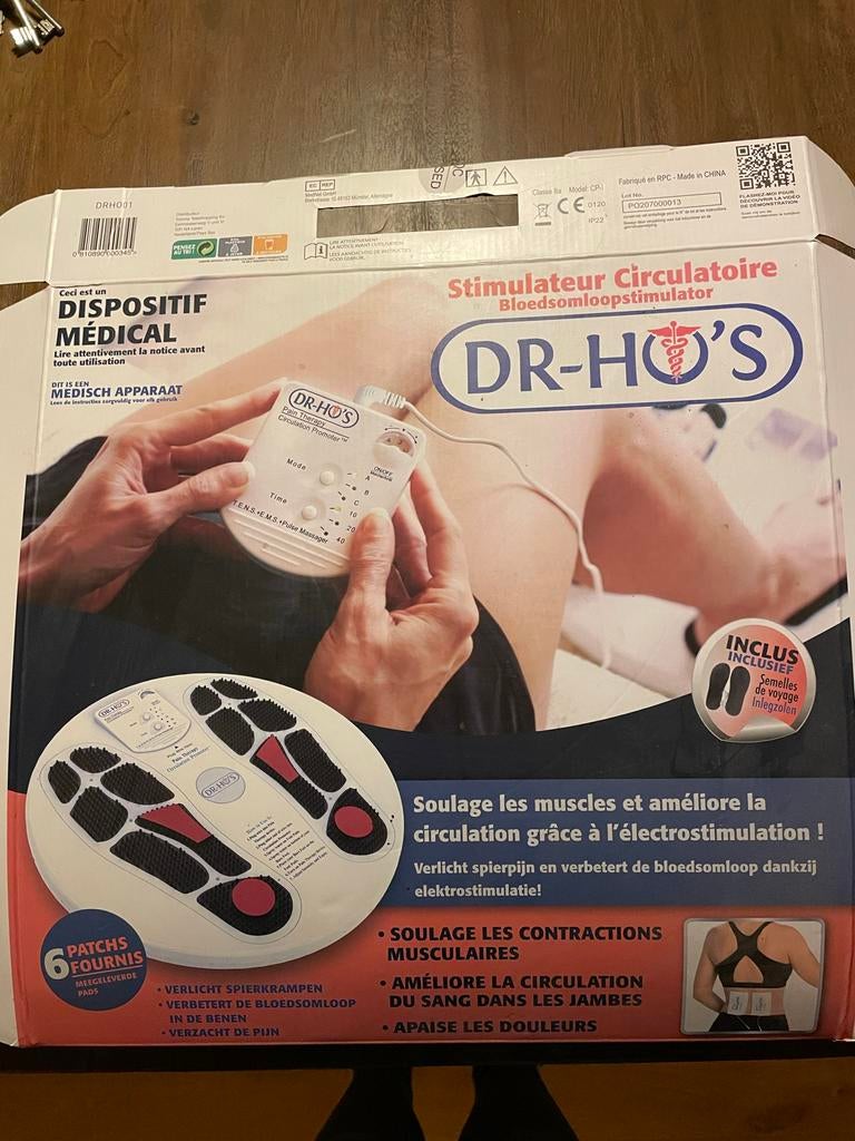 DR-HO'S Bloedsomloop Stimulator - Nieuwstaat, Sport en Fitness, Massageproducten, Ophalen of Verzenden, Nieuw, Apparaat