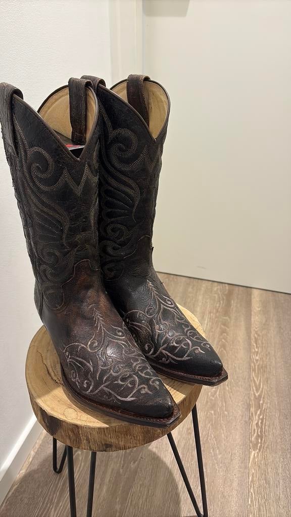 Sendra boots cowboylaarzen maat 41 bruin incl verzenden, Bruin, Verzenden, Boots, Zo goed als nieuw
