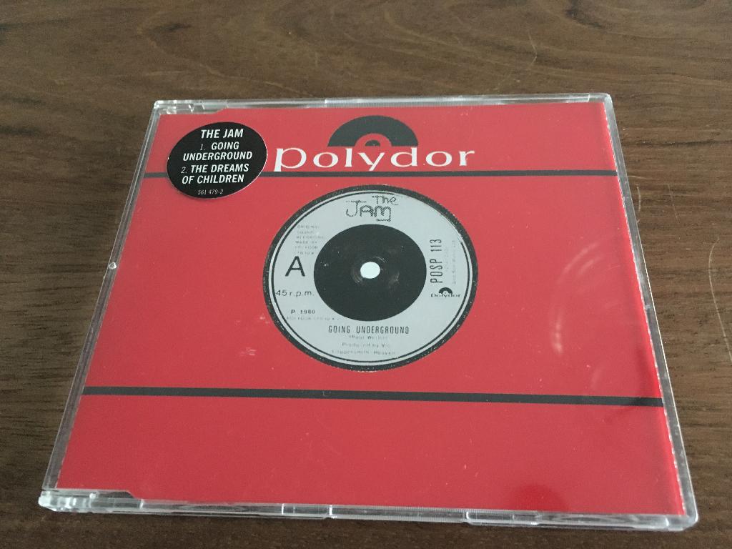 Cd Single The Jam Going Underground ( Weller Style Council ), Ophalen of Verzenden, Gebruikt