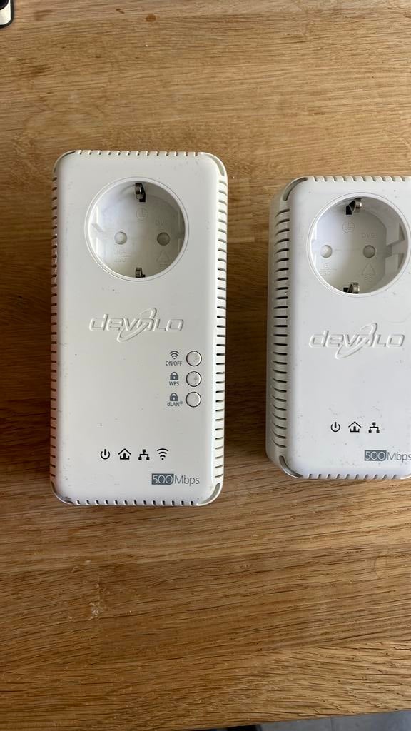 Devolo wifi versterkers 500 Mbps, Ophalen of Verzenden, Gebruikt