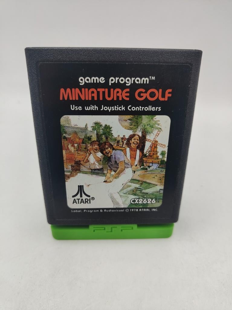 Miniature Gold Atari 2600, Spelcomputers en Games, Games | Atari, Zo goed als nieuw, Overige modellen, Avontuur en Actie, 1 speler