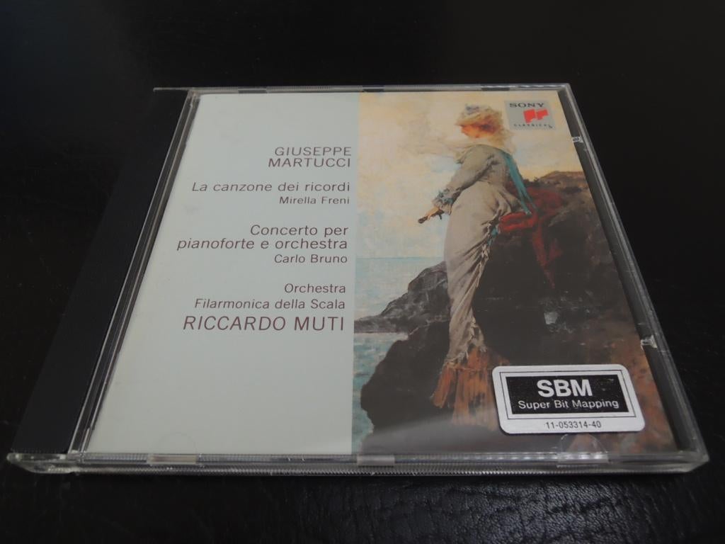 Martucci Orkestliederen Pianoconcert, Met libretto, Ophalen of Verzenden, Zo goed als nieuw, Romantiek