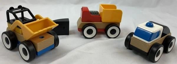 IKEA Lillabo Houten Voertuigen 9-delig Speelgoed Set, Coolsingel 104, 3011 AG Rotterdam, Netherlands, Verzenden, Rij- of Hobbelspeelgoed