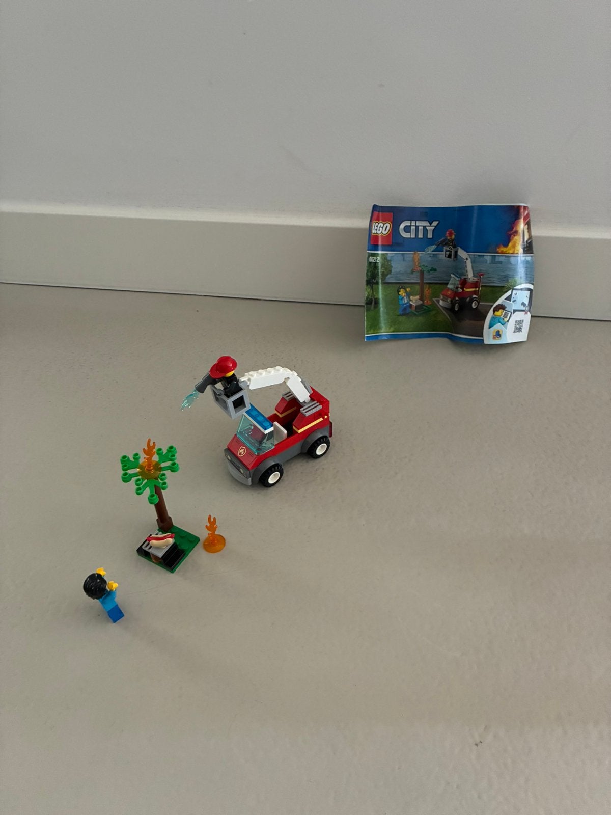 Lego city 60212 barbecue burn out 4+, City, Lego, Ophalen of Verzenden, Zo goed als nieuw
