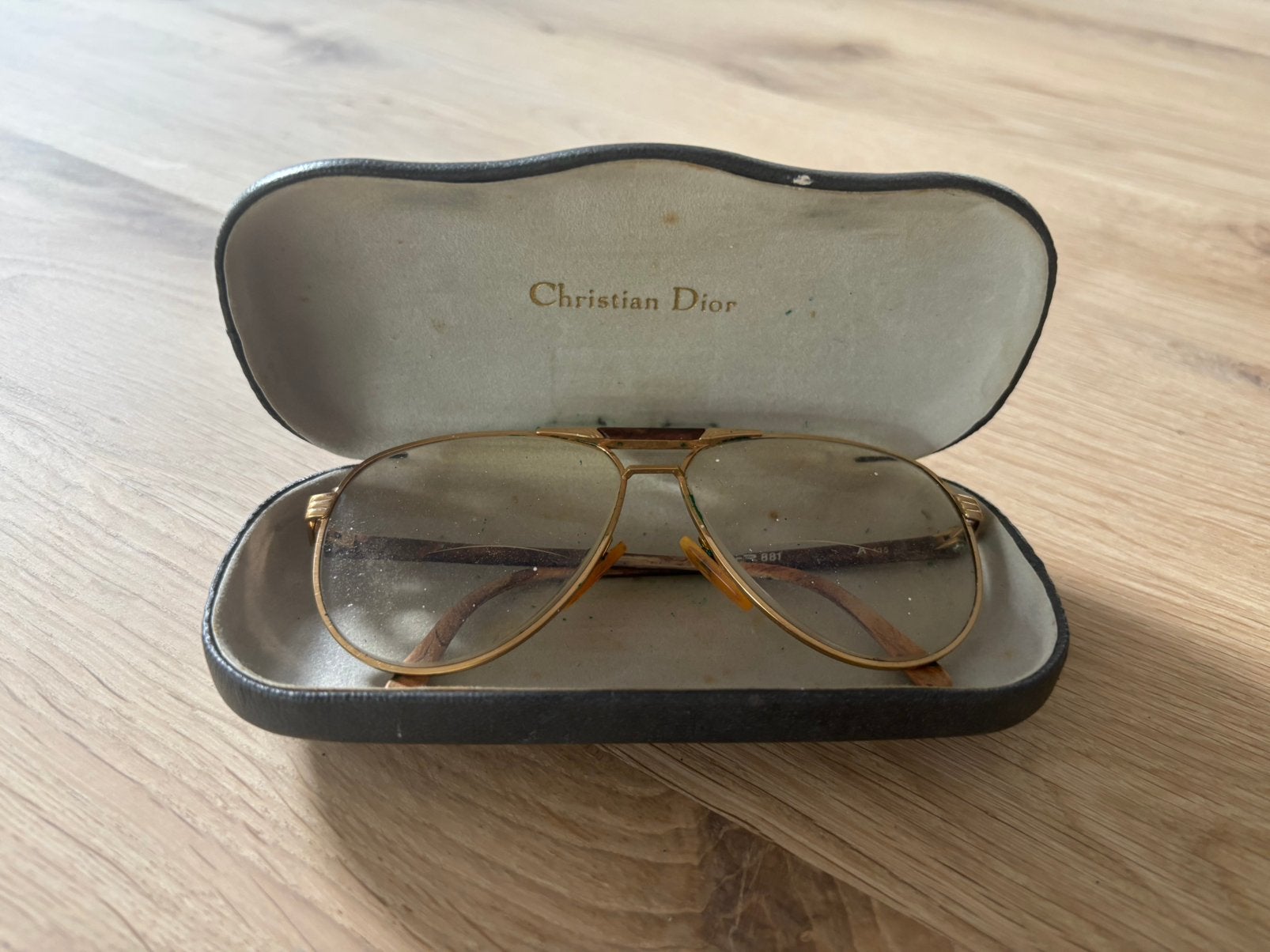 Vintage christian dior bril, Ophalen of Verzenden, Gebruikt