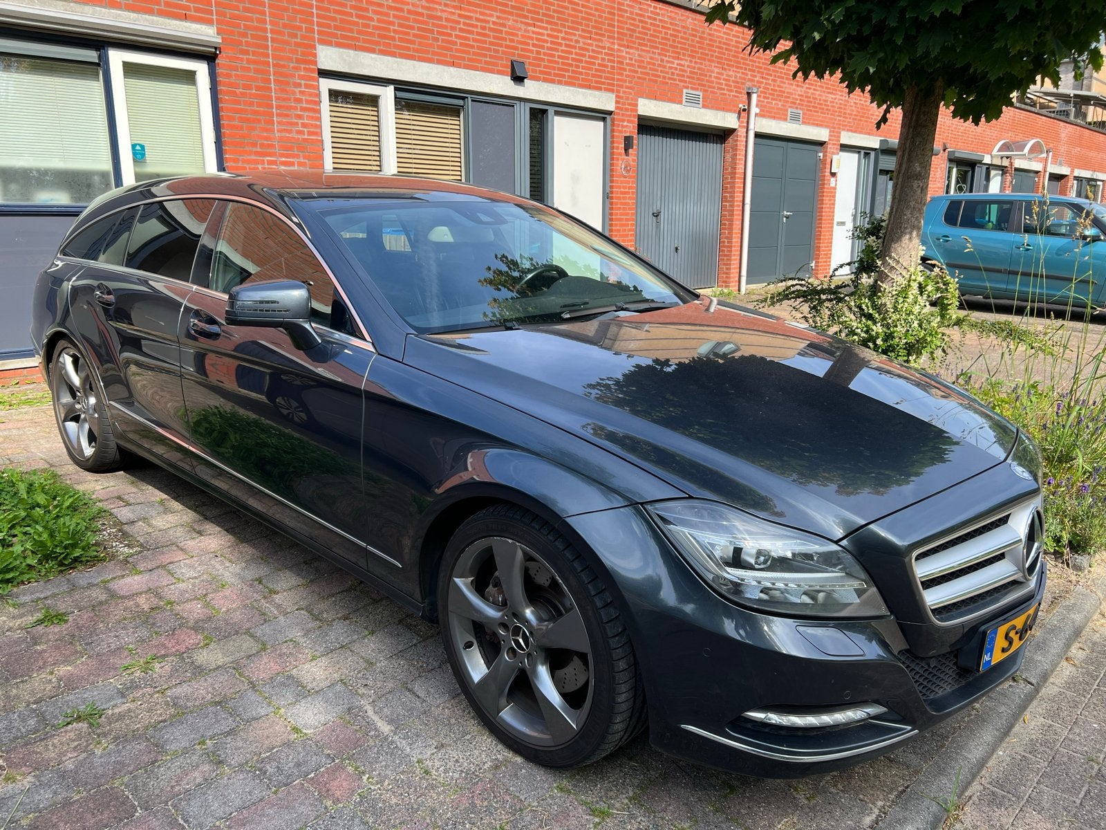 Mercedes-Benz CLS 350 shootingbrake 2013 benzine, Auto's, Automaat, Achterwielaandrijving, Zwart, Stationwagon