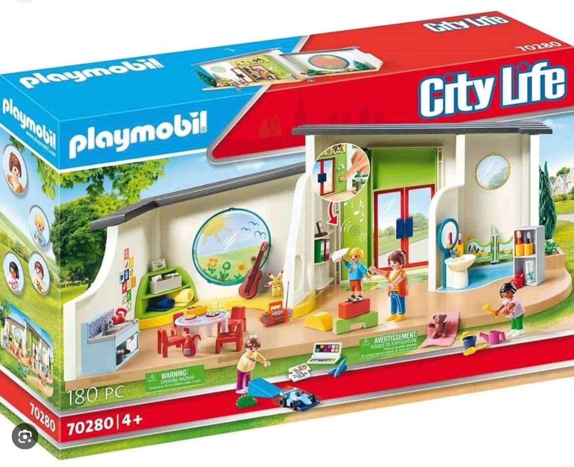 Playmobil family fun kinderopvang, Kinderen en Baby's, Speelgoed | Playmobil, Ophalen of Verzenden, Zo goed als nieuw
