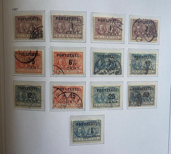 Nederland port P31-P43 michiel de Ruyter gebruikt, Ophalen of Verzenden