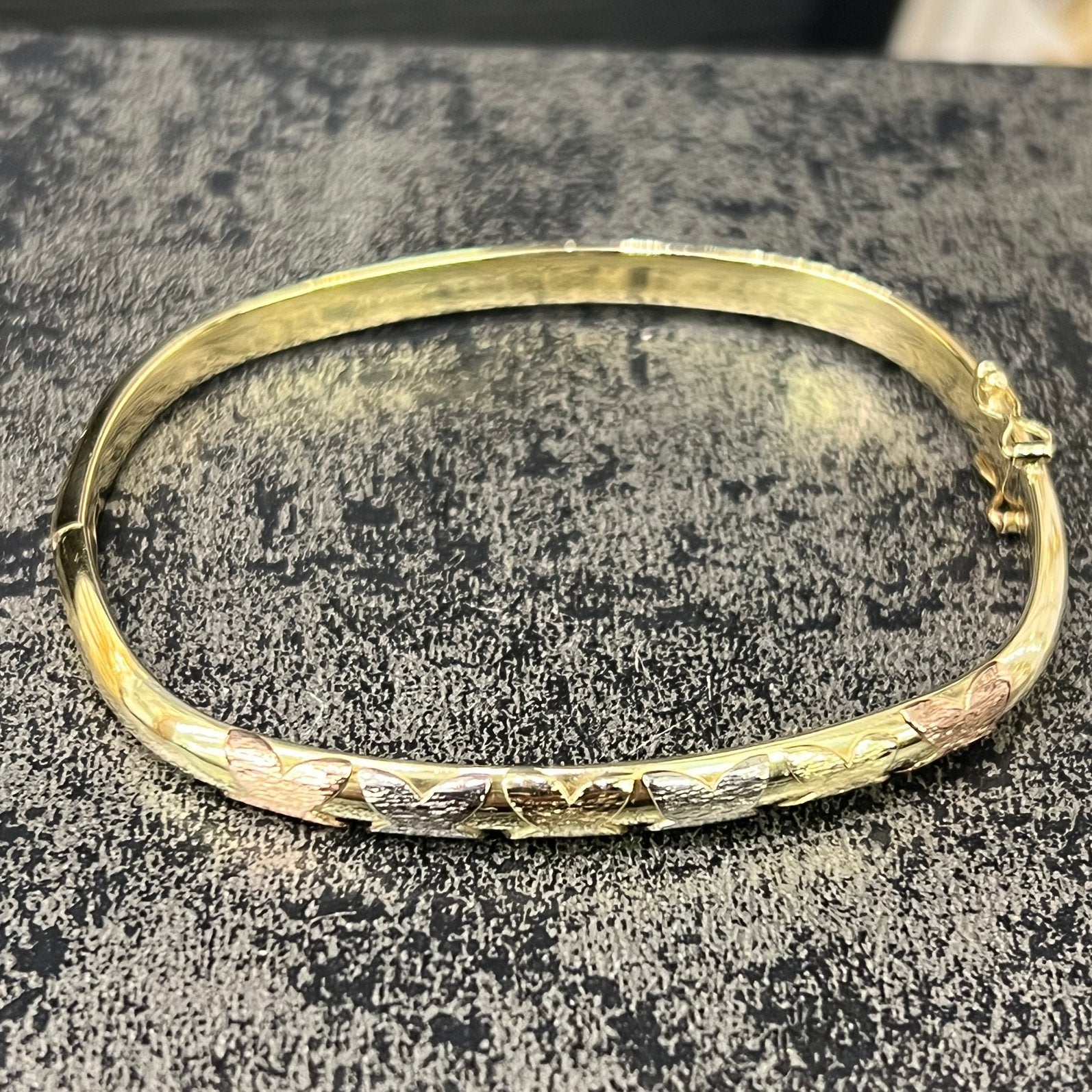 14k gouden armband slavenarmband prachtig model, Ophalen of Verzenden, Zo goed als nieuw, Goud
