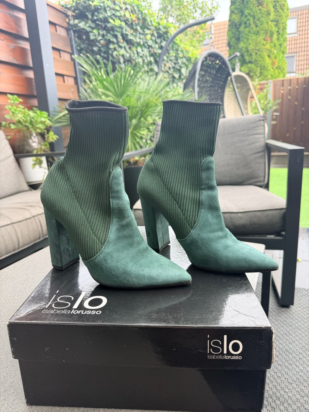 Islo Isabella Lorusso Enkellaarsjes - Maat 37, Ophalen of Verzenden, Nieuw, Groen, Lage of Enkellaarzen