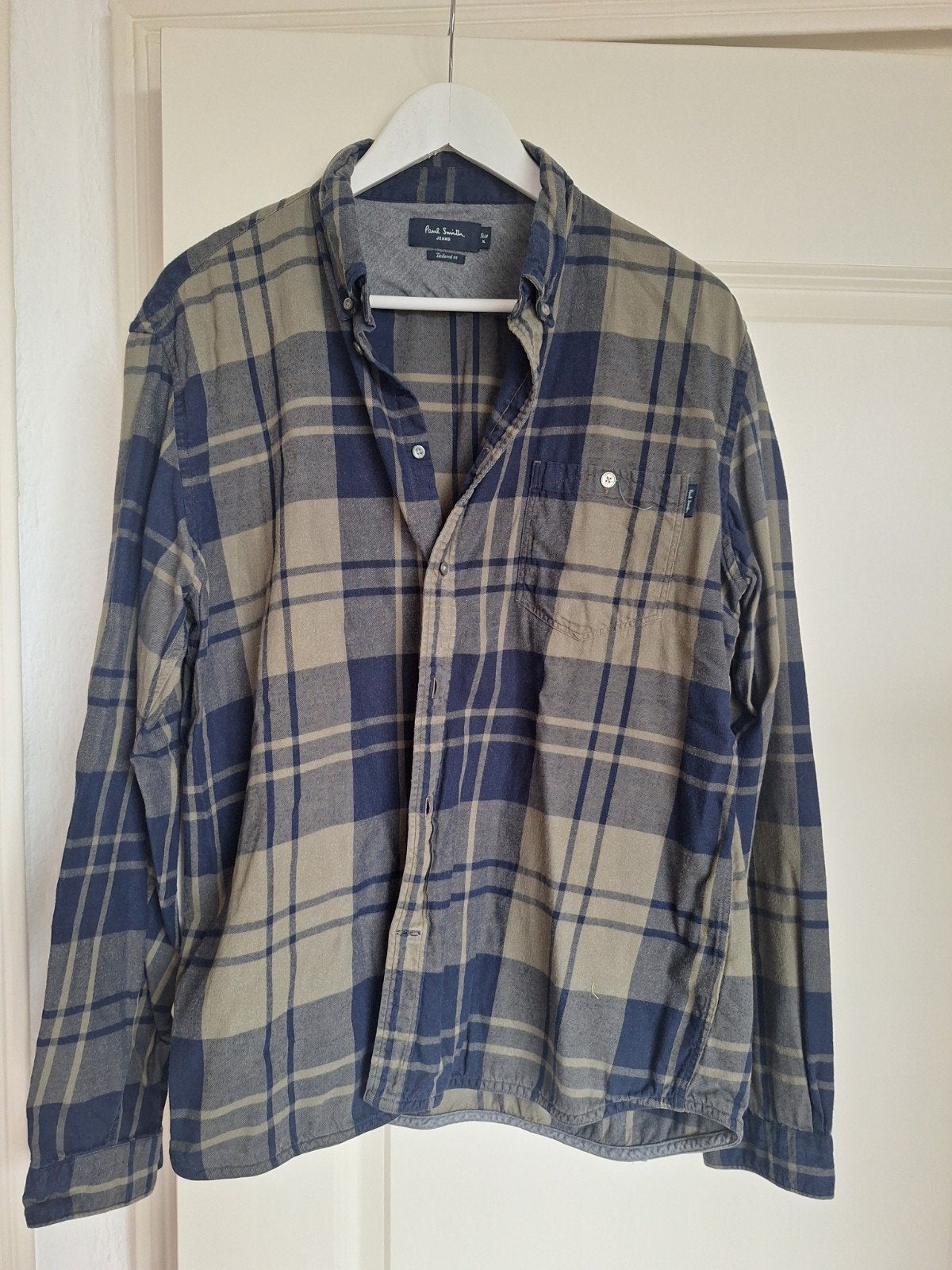 Paul Smith Geruit Overhemd Maat XL - Casual Look, Paul Smith, Meerkleurig, Ophalen of Verzenden, Gedragen
