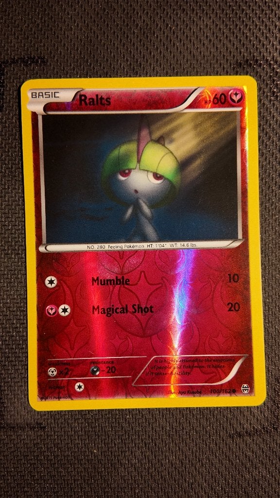 Ralts 100 BREAKthrough | Pokemon kaart, Ophalen, Losse kaart, Foil