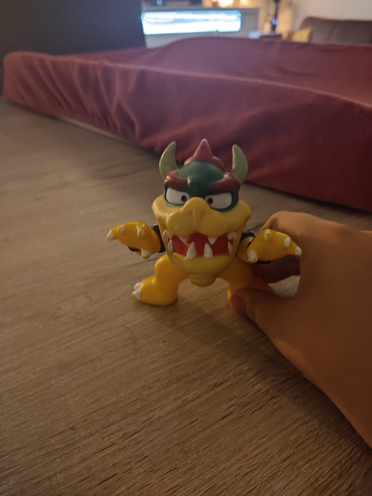 Bowser Poppetje - Super Mario Figuur, Ophalen of Verzenden, Gebruikt