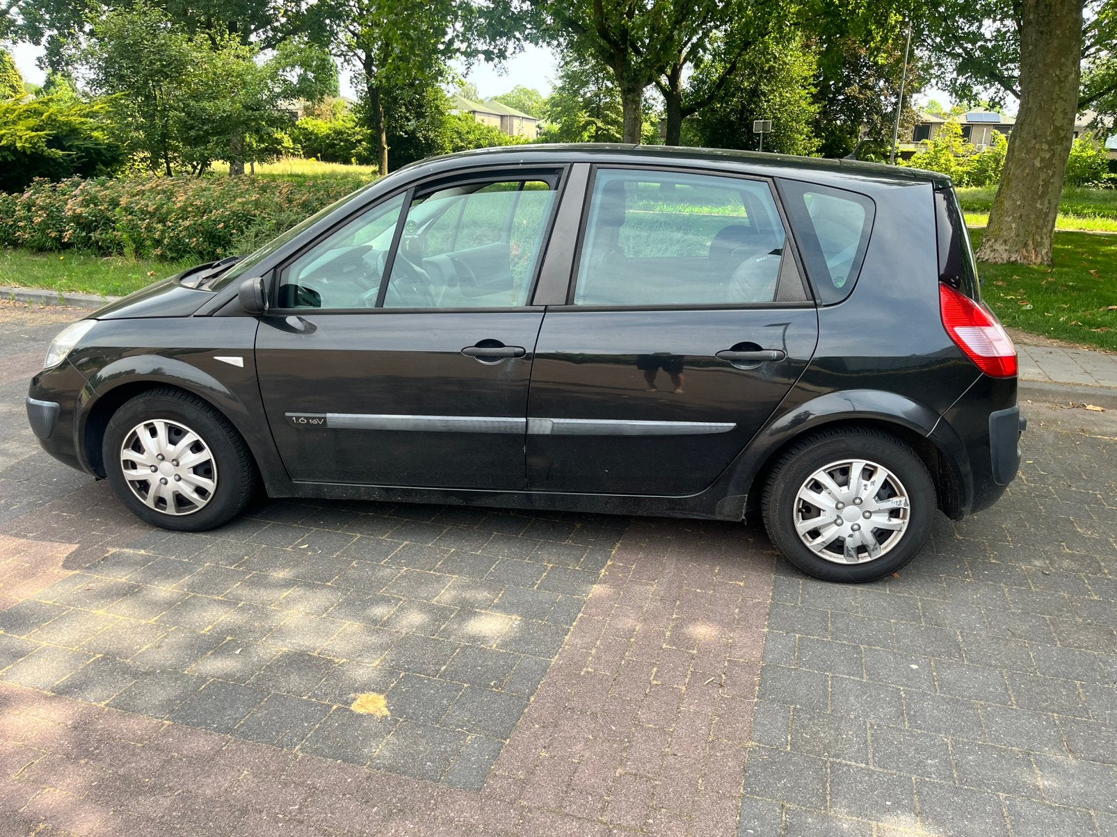 Renault Scénic 1.6 16v, Auto's, Voorwielaandrijving, 1295 kg, 4 cilinders, Zwart