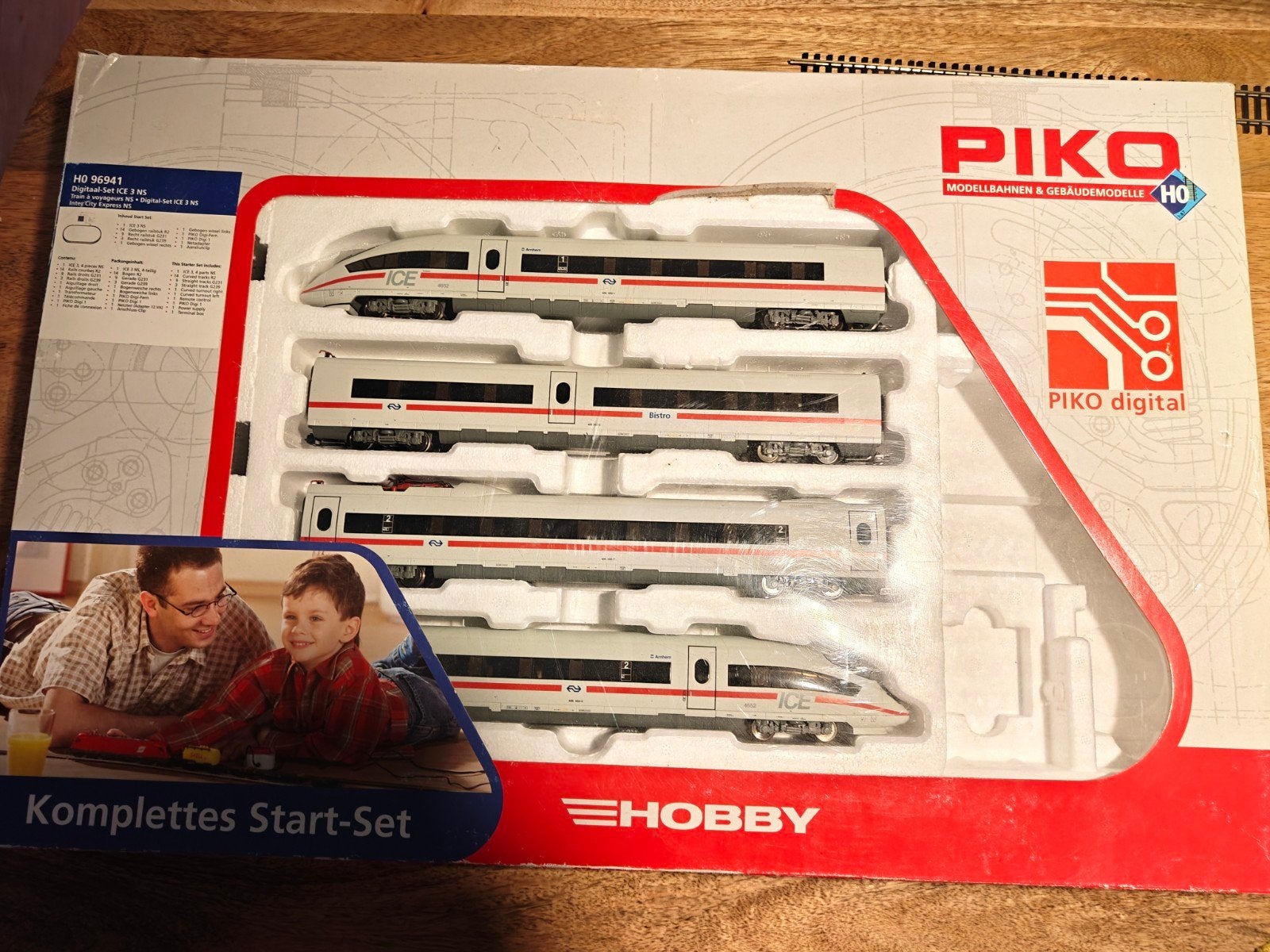 Piko NS ICE 3M, Wisselstroom, NS, Gebruikt, Treinset