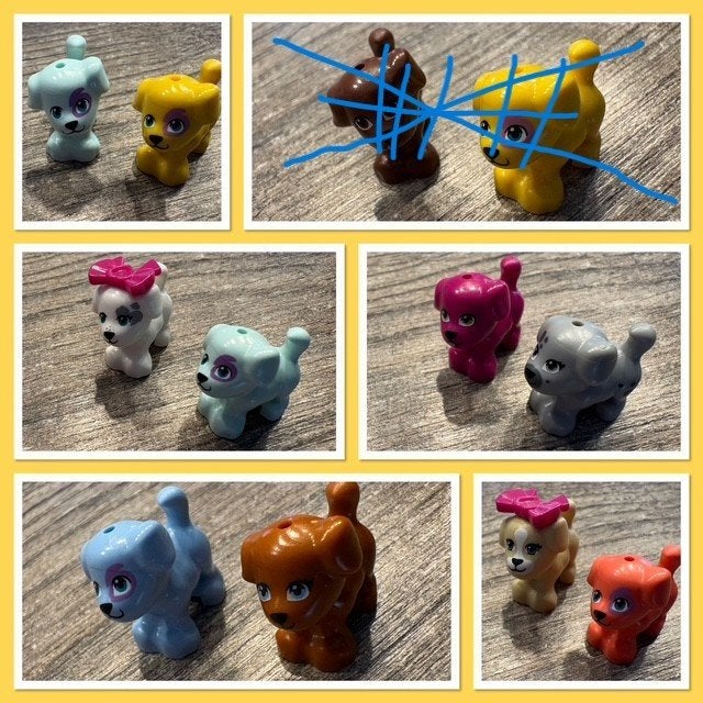 lego friends 2 hondjes voor 1 euro, Ophalen of Verzenden, Nieuw, Accessoire, Lego