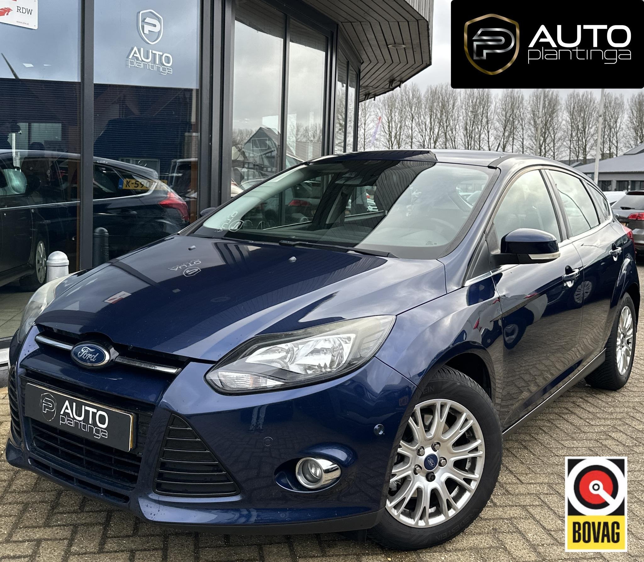 Ford Focus 1.6 EcoBoost Titanium 182PK | Nette Staat | Trekh, Auto's, Ford, Stof, Gebruikt, 4 cilinders, Blauw