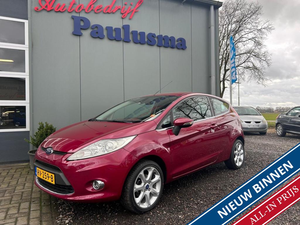 Ford Fiesta 1.25 Trend Clima|Lm-velgen|Elec-pak (bj 2009), Auto's, Stof, 4 cilinders, 82 pk, Bedrijf