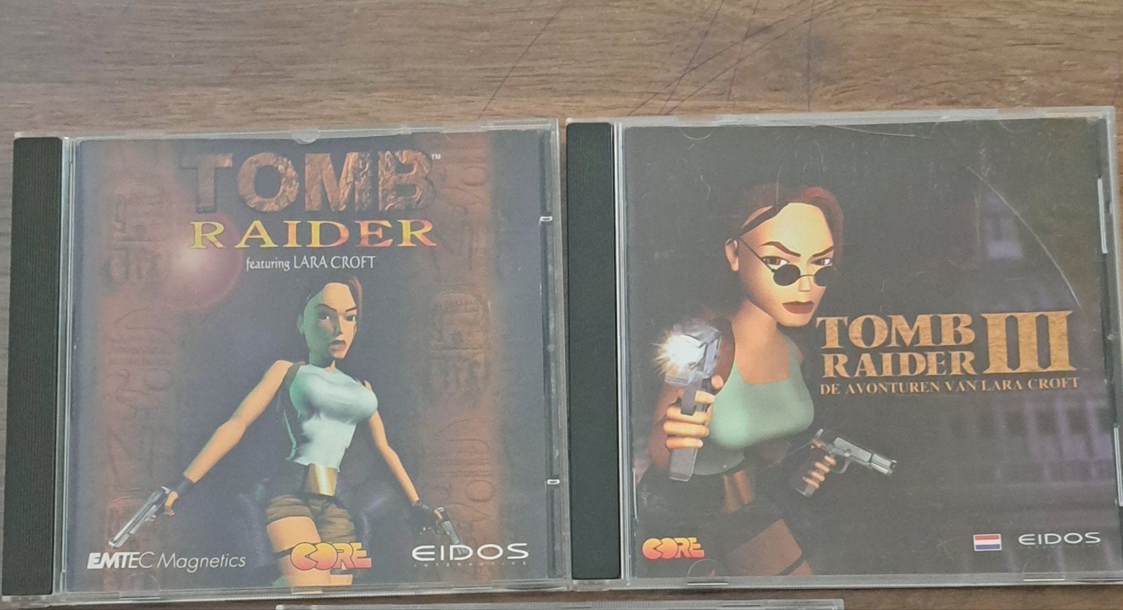 Tomb Raider 1 en 3 PC CD-ROM, 1 speler, Ophalen of Verzenden, Avontuur en Actie, Vanaf 18 jaar