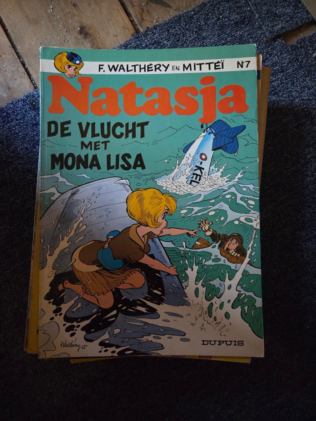 Natasja - De Vlucht met Mona Lisa (Nr. 7), Ophalen