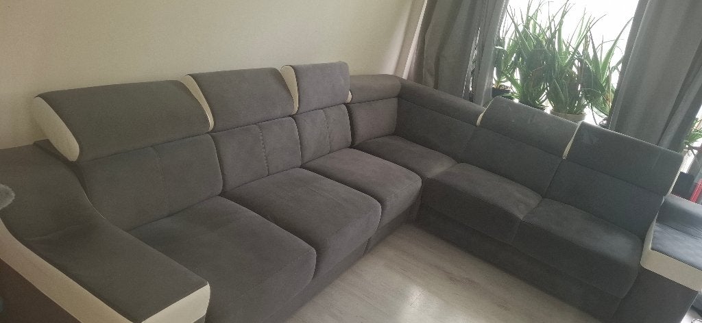 Bankstel, Huis en Inrichting, Banken | Bankstellen, Ophalen, 250 tot 300 cm, Gebruikt, Hoekbank