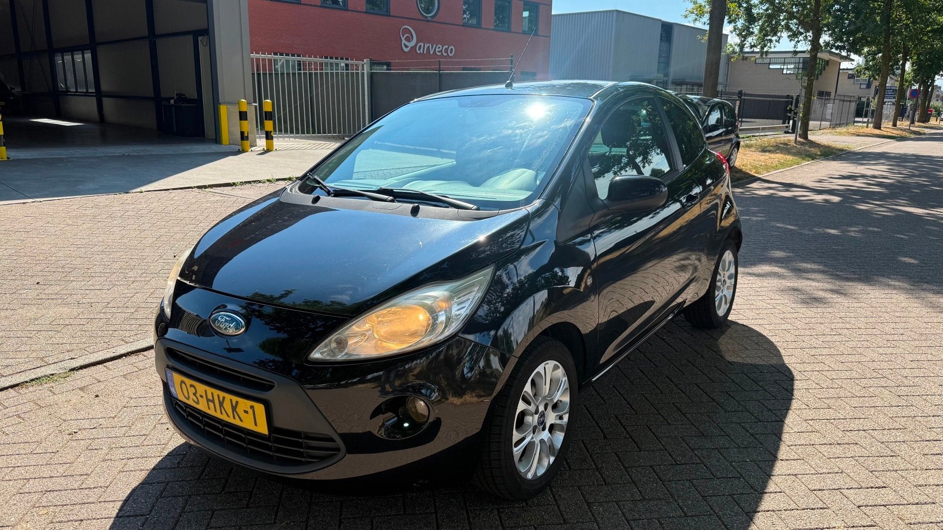 Ford Ka 1.2 Titanium 2009 AIRCO, Auto's, Ford, Voorwielaandrijving, Gebruikt, 1242 cc, 4 cilinders