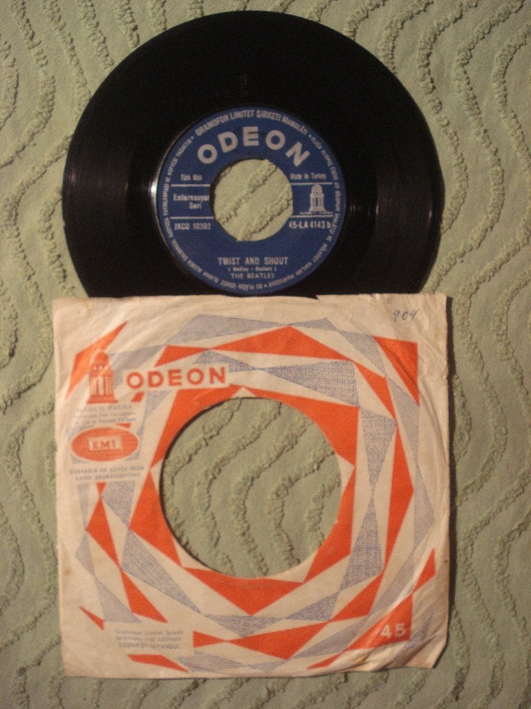 The Beatles 7" Vinyl Single: ‘P.S. I love you’ (Turkije), Ophalen of Verzenden, Gebruikt, 7 inch, Pop