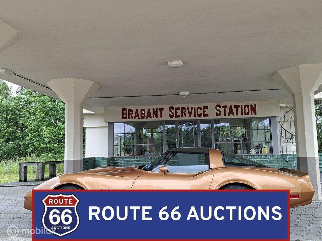 Chevrolet Corvette C3 | 1982 | Route 66 Auctions, Overige carrosserieën, Chevrolet, Zwart, Bedrijf