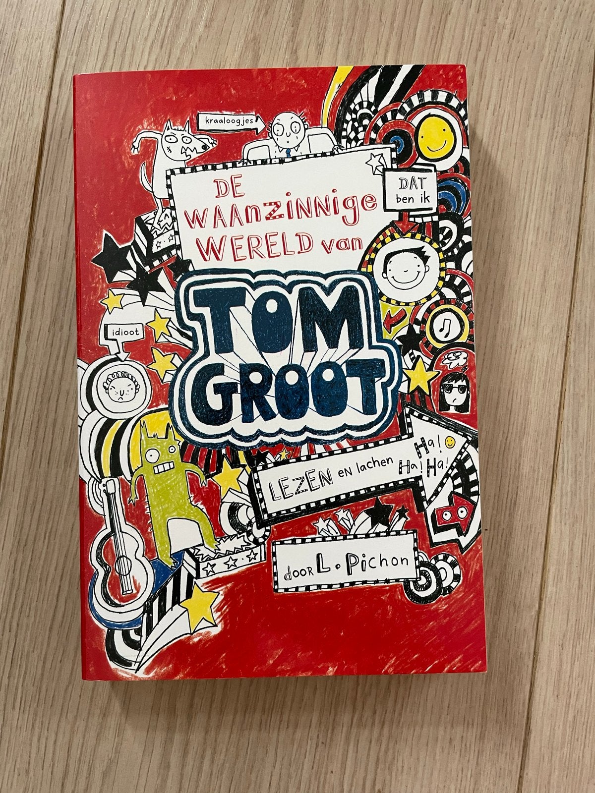 De waanzinnige wereld van Tom Groot, Ophalen of Verzenden, Zo goed als nieuw, Liz Pichon