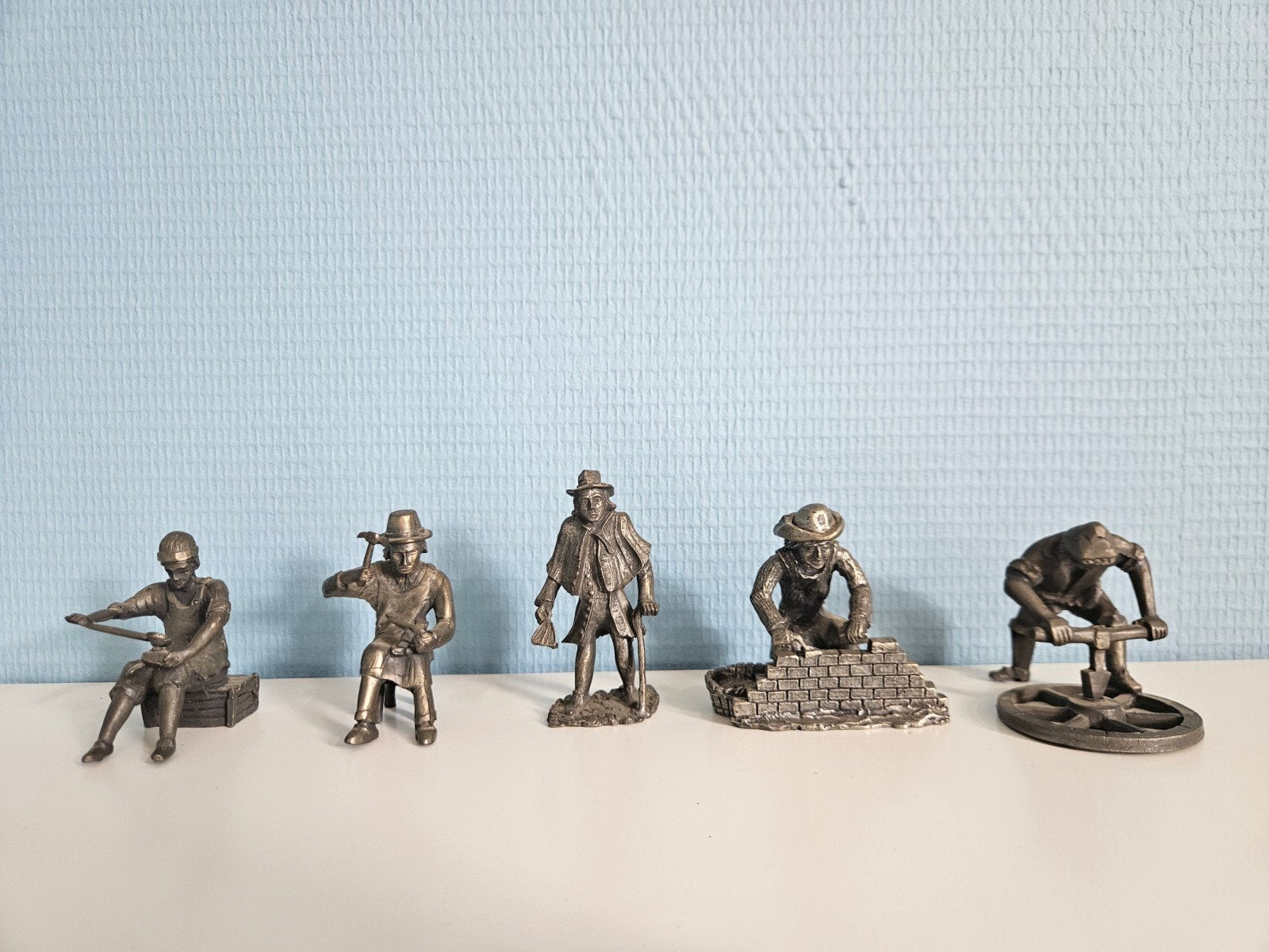 Daalderop tinnen beeldjes – ambachten / beroepen, Ophalen of Verzenden