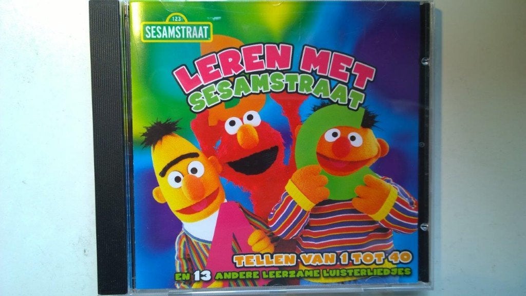 Sesamstraat - Leren met Sesamstraat, Cd's en Dvd's, Cd's | Kinderen en Jeugd, 6 tot 9 jaar, Ophalen of Verzenden, Zo goed als nieuw