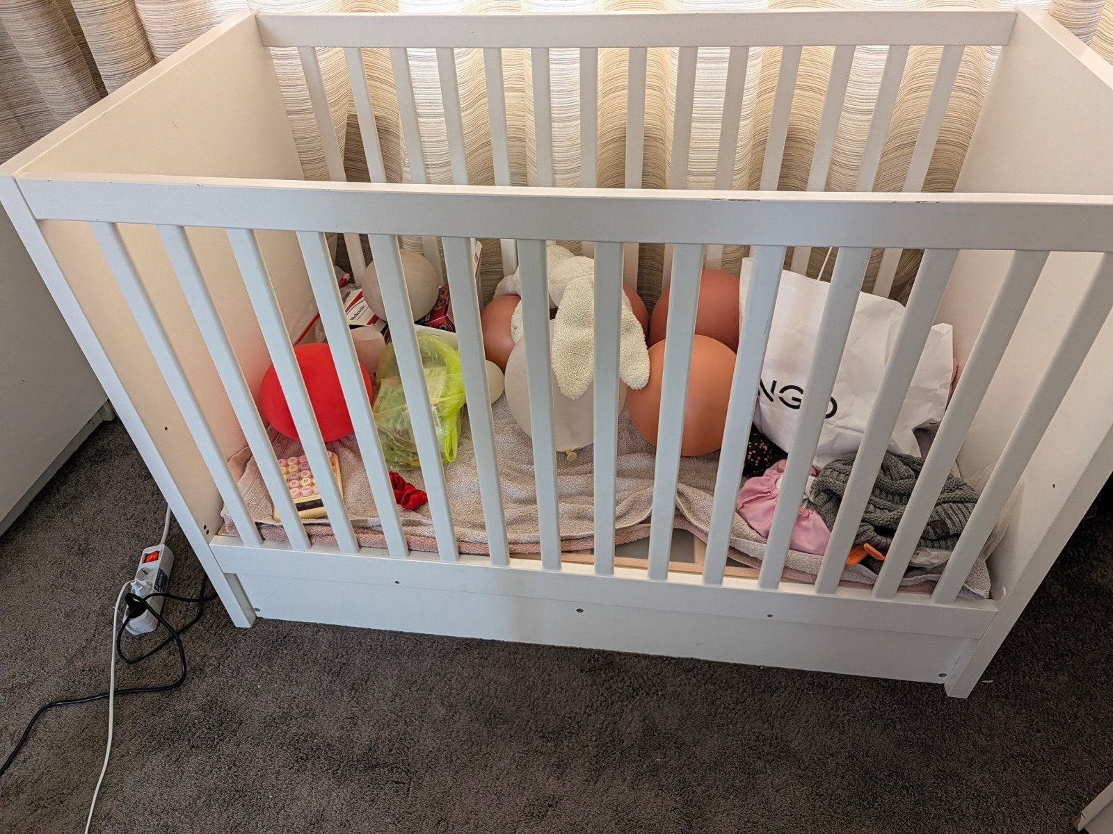 Ikea peuterbed (exclusief matras) - Ophalen, Ophalen, Gebruikt, Ledikant
