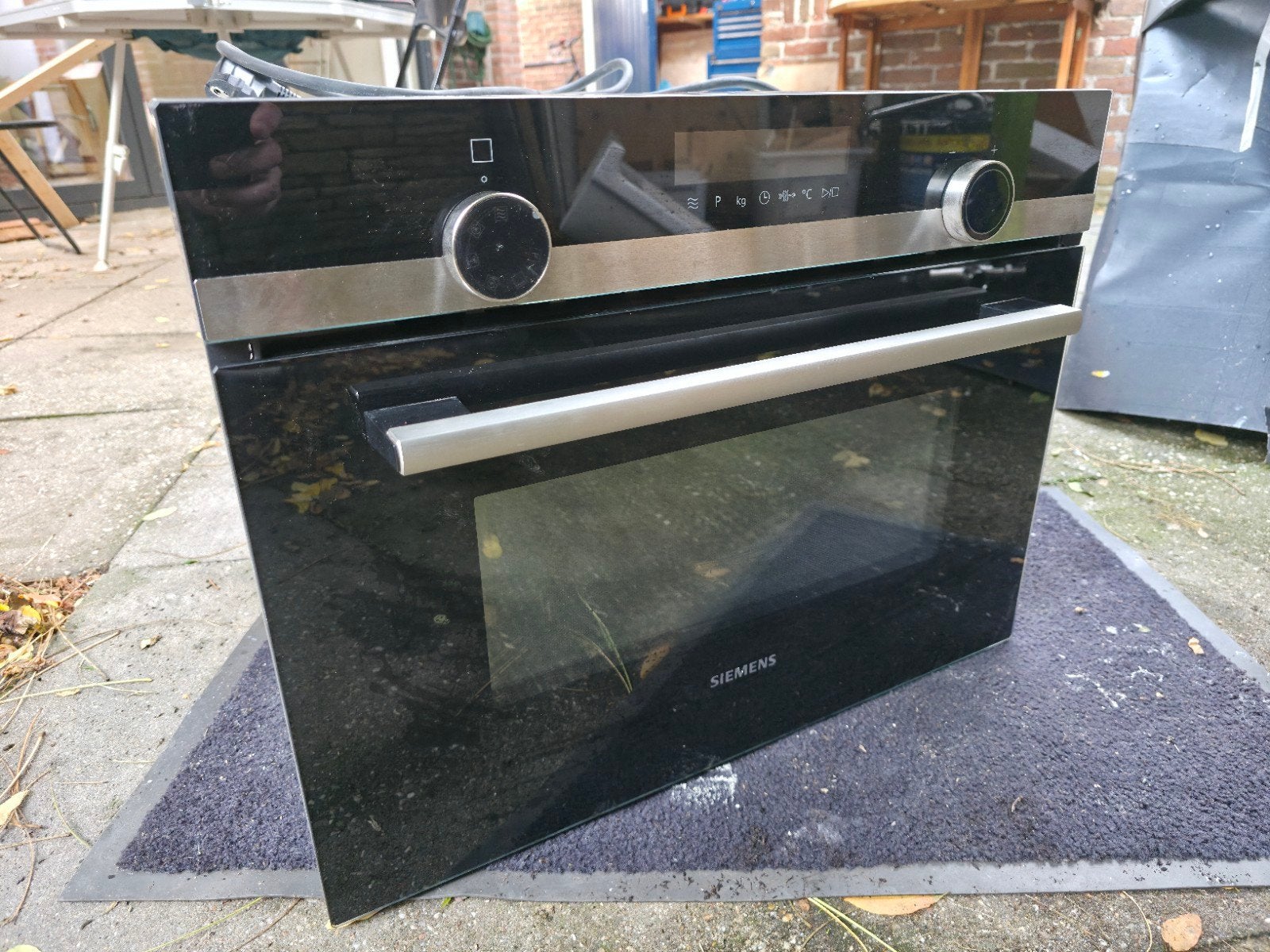 Siemens Inbouw Oven/Magnetron TF944EF3 - Zeer Nette Staat, Witgoed en Apparatuur, Ovens, Ophalen, 45 tot 50 cm, Siemens, Inbouw