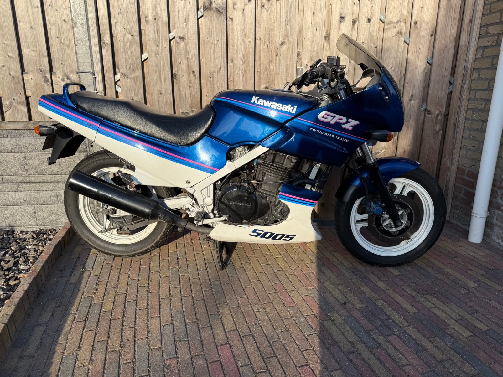 Kawasaki GPZ 500S 1990 loop/sloop/opknapper, Motoren, Ophalen, Gebruikt