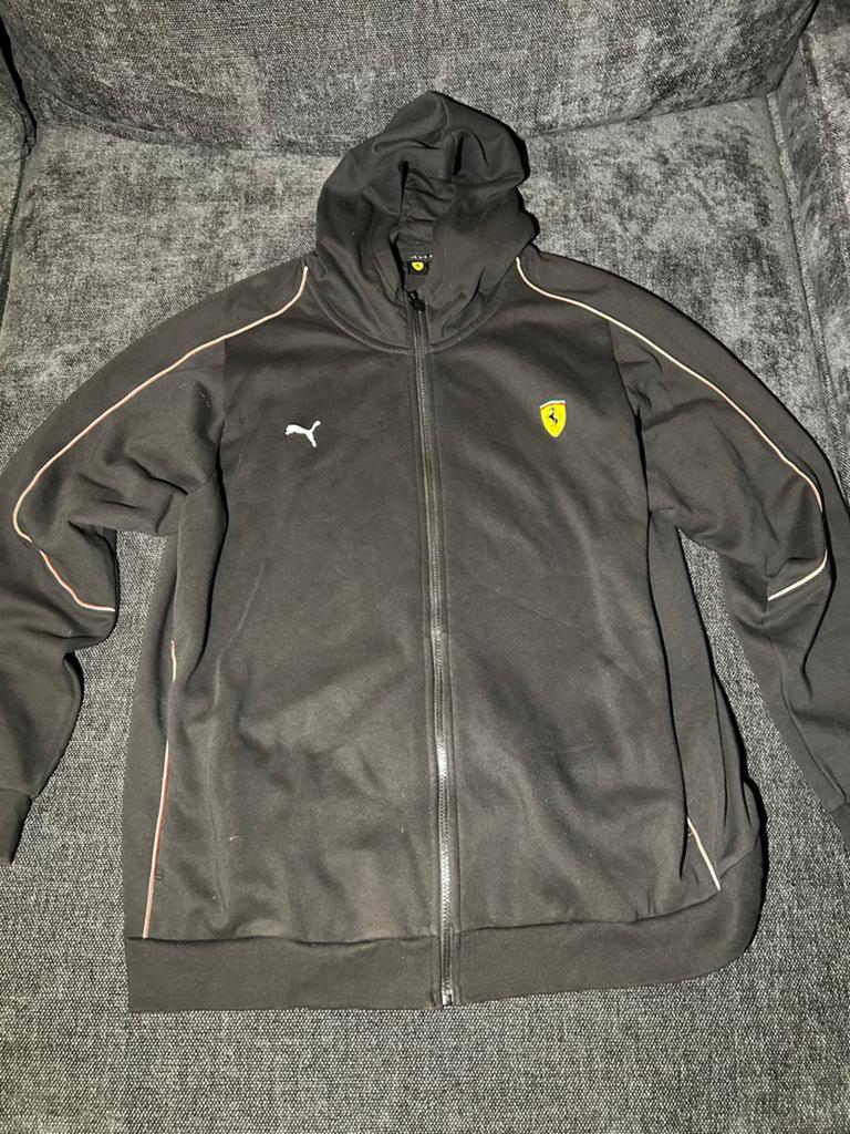 Puma Ferrari Vest - Maat XXL - Zo goed als nieuw, Verzenden, Zo goed als nieuw, Overige maten, Zwart