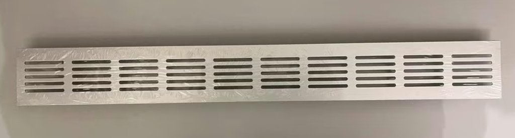 Aluminium ventilatierooster 50 x 6cm (nieuw), Ophalen, Nieuw, Ventilator