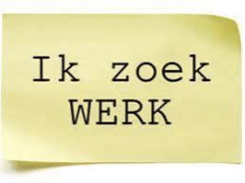 Werk gezocht, Vacatures, Vacatures | Horeca en Catering, 33 - 40 uur, Overige niveaus, Overige vormen