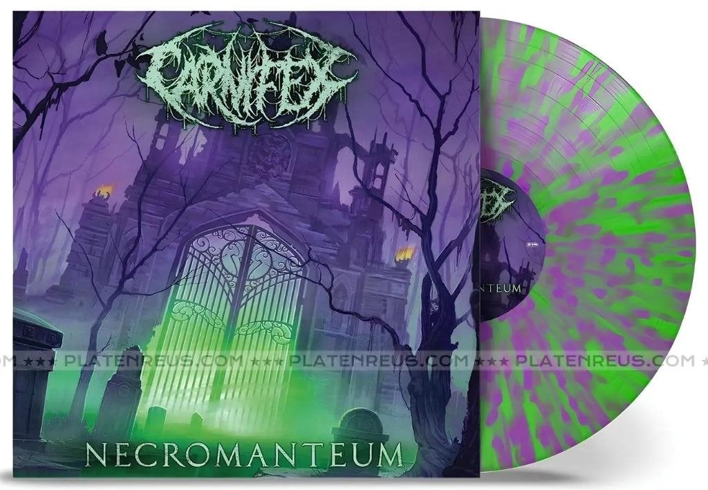 LP Carnifex – Necromanteum LMTD Splatter Nieuw, Geseald, Ophalen of Verzenden, 2020 tot heden, Nieuw in verpakking