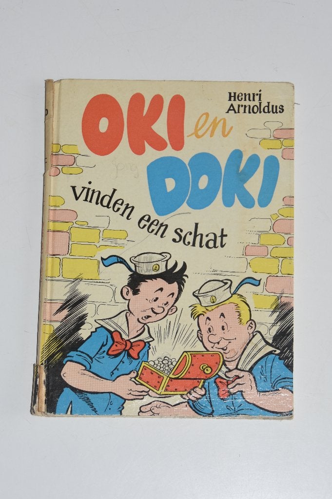 Oki en Doki vinden een schat Henri Arnoldus Kinderboek, Verzenden, Gelezen, Henri Arnoldus, Fictie algemeen