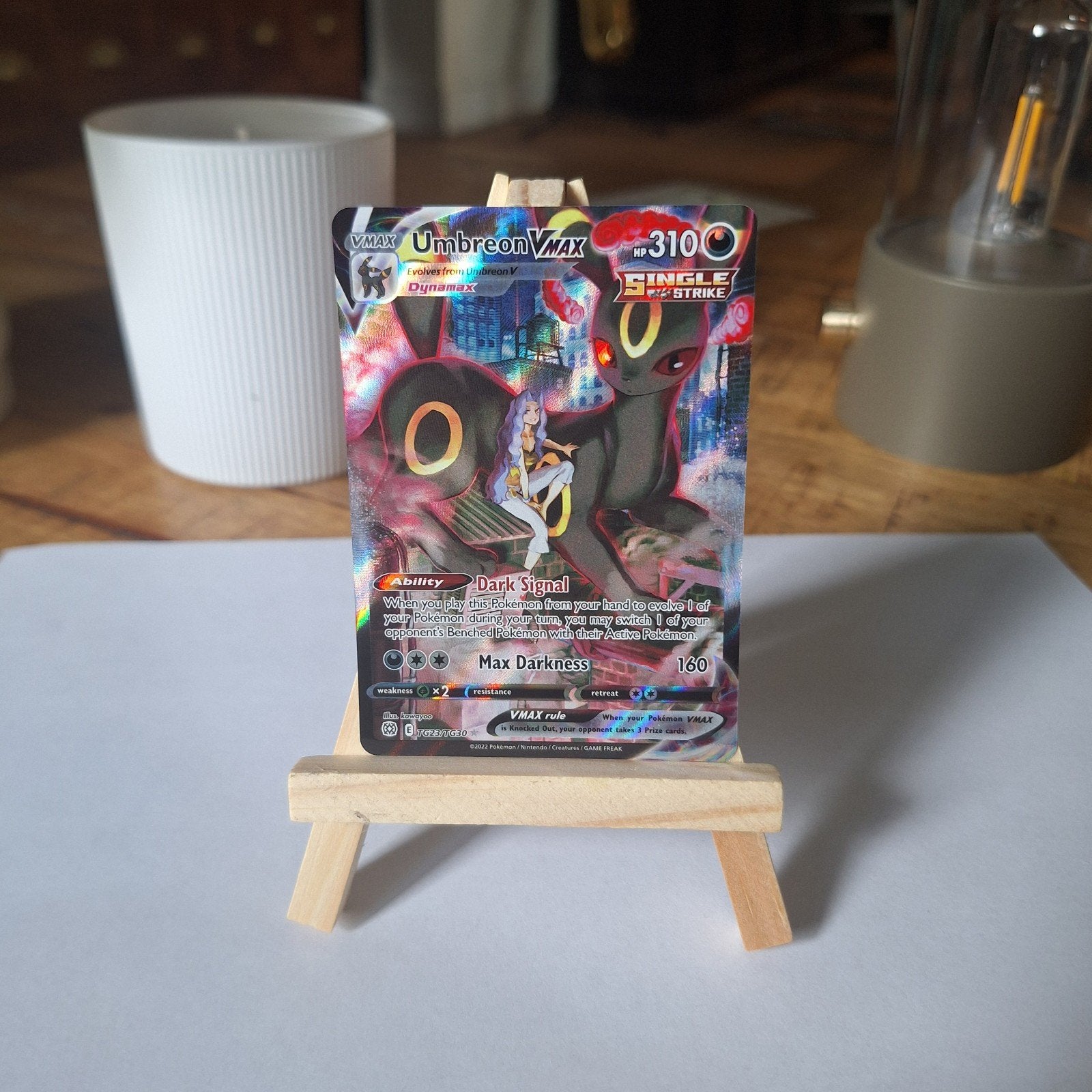 Umbreon VMAX (TG23) Pokémon Brilliant Stars, Ophalen, Zo goed als nieuw