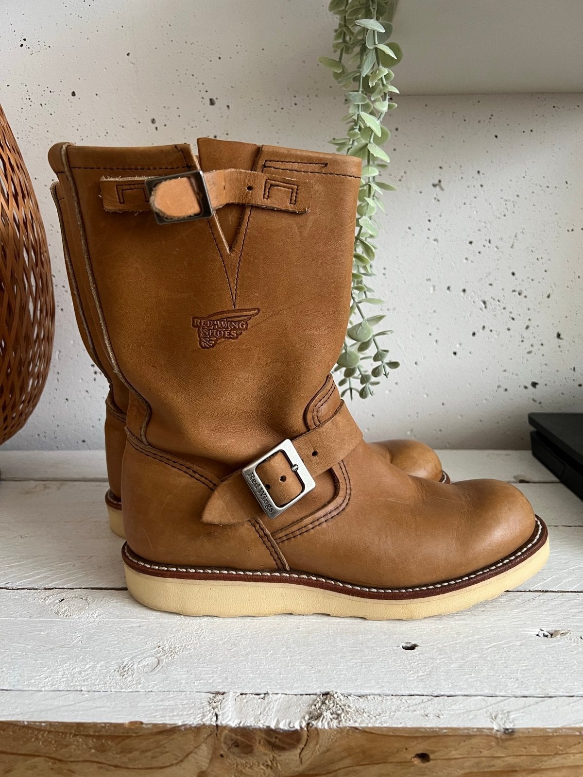 Red Wing Shoes Boots Maat 40.5, Kleding | Heren, Ophalen of Verzenden, Gedragen, Bruin, Boots