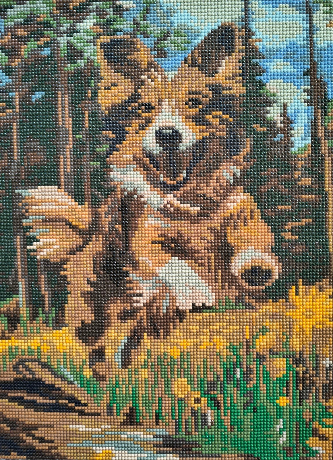Diamond painting dieren, Verzenden, Nieuw, Dieren, Knutselwerk