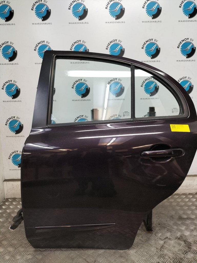 NISSAN MICRA 1.2 DIG-S ACENTA  PORTIER LA  2012, Gebruikt, Deur, Ophalen of Verzenden, Achter