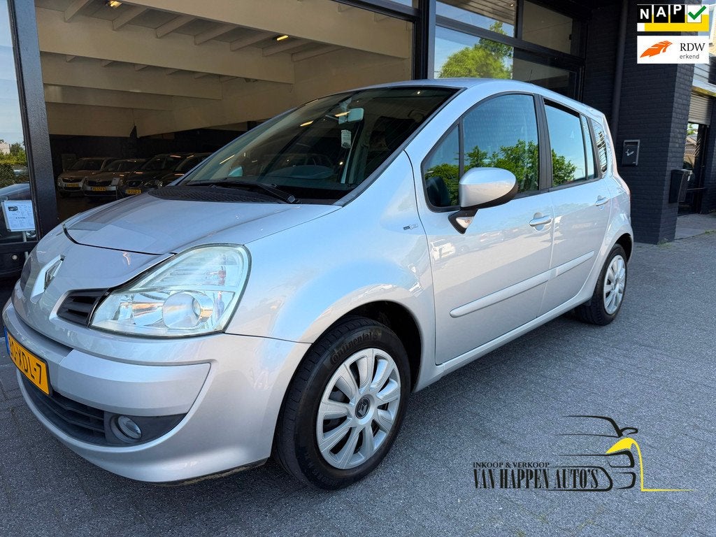 Renault Grand Modus 1.6-16V Night & Day / 64484 km / apk (-2, Euro 5, Gebruikt, Zwart, 4 cilinders